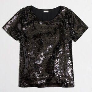 J Crew Factory Sequin Tee